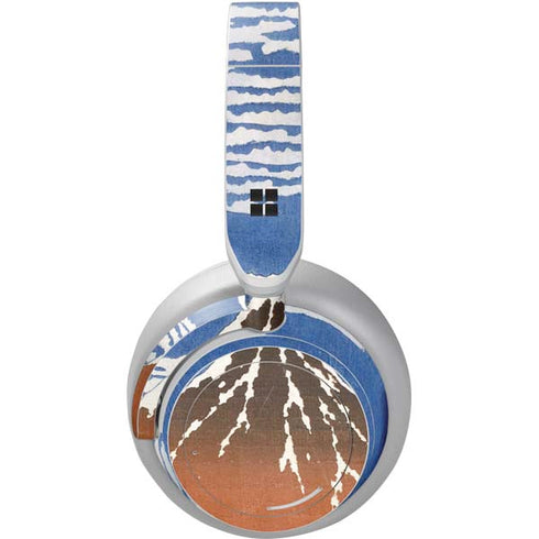 Hokusai Fuji Mountains in clear Weather Surface Headphones Skin